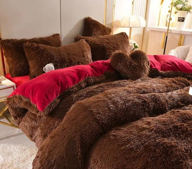 CozyNest | Luxe Winter Fleece Blanket Set