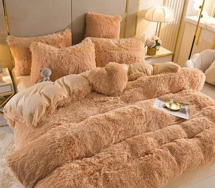 CozyNest | Luxe Winter Fleece Blanket Set