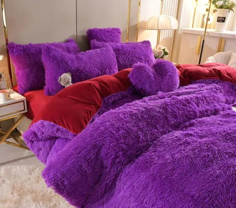 CozyNest | Luxe Winter Fleece Blanket Set