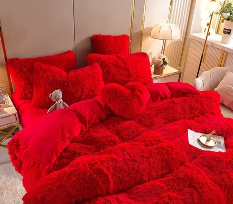 CozyNest | Luxe Winter Fleece Blanket Set