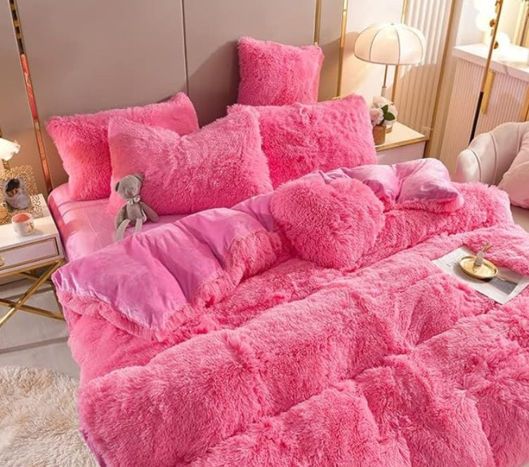 CozyNest | Luxe Winter Fleece Blanket Set