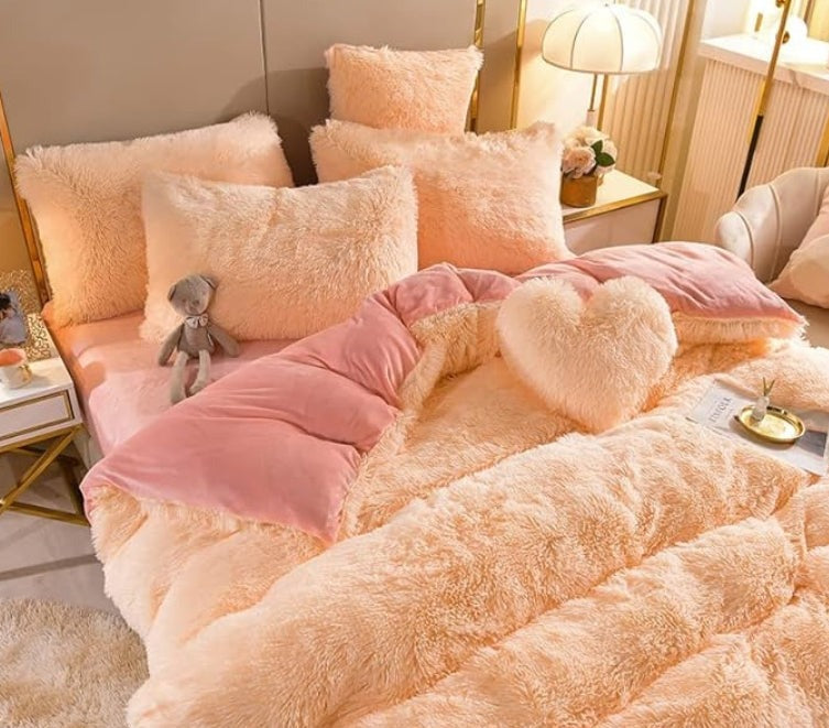 CozyNest | Luxe Winter Fleece Blanket Set