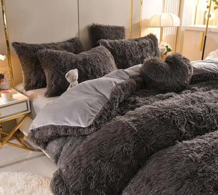 CozyNest | Luxe Winter Fleece Blanket Set