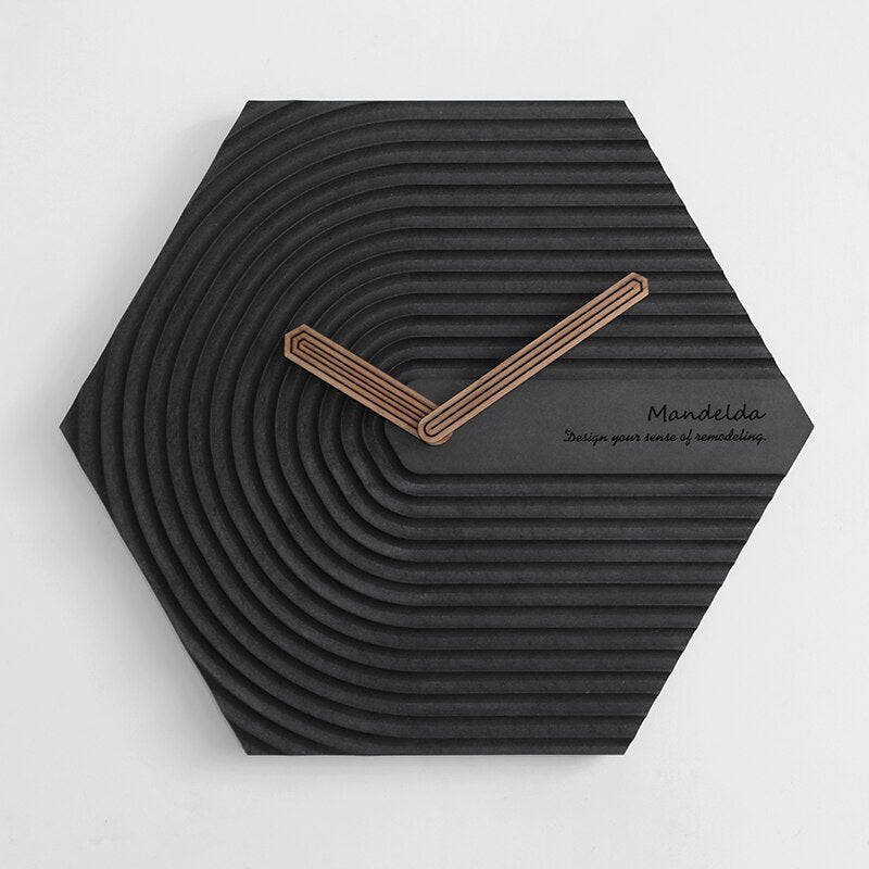 ColorWave - Vibrant Dance of Colours Wall Clock