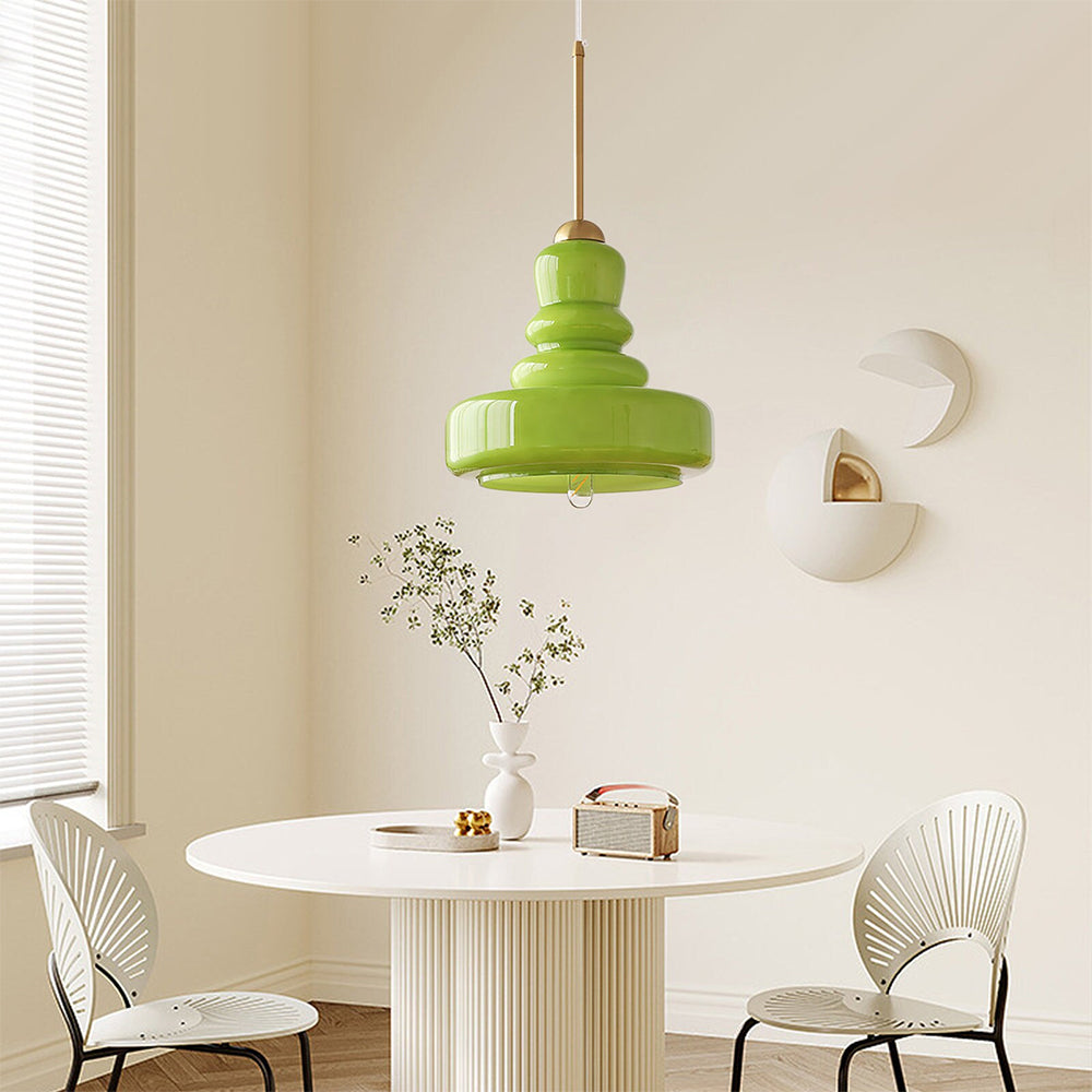 Colourful Bauhaus Pendant Lamp in Calabash