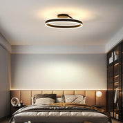 ArishaGlow - Elegant LED Ceiling Light in Gold and Metal