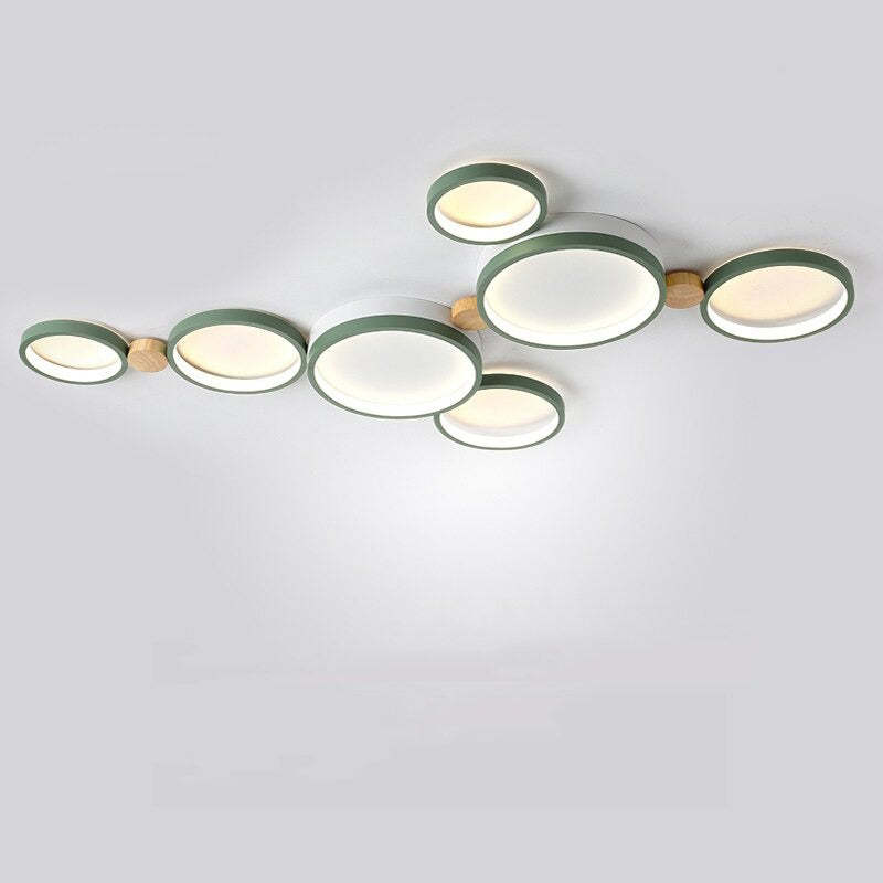 ChicLumineux - Ceiling Light in White and Grey Metal