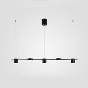 Aluminium Drum Pendant Light - Modern Lighting for a Kitchen Island