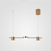 Aluminium Drum Pendant Light - Modern Lighting for a Kitchen Island