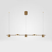 Aluminium Drum Pendant Light - Modern Lighting for a Kitchen Island