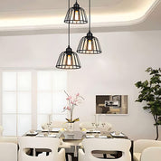 IronSphere – Pendant Light in Black Iron with Industrial Style