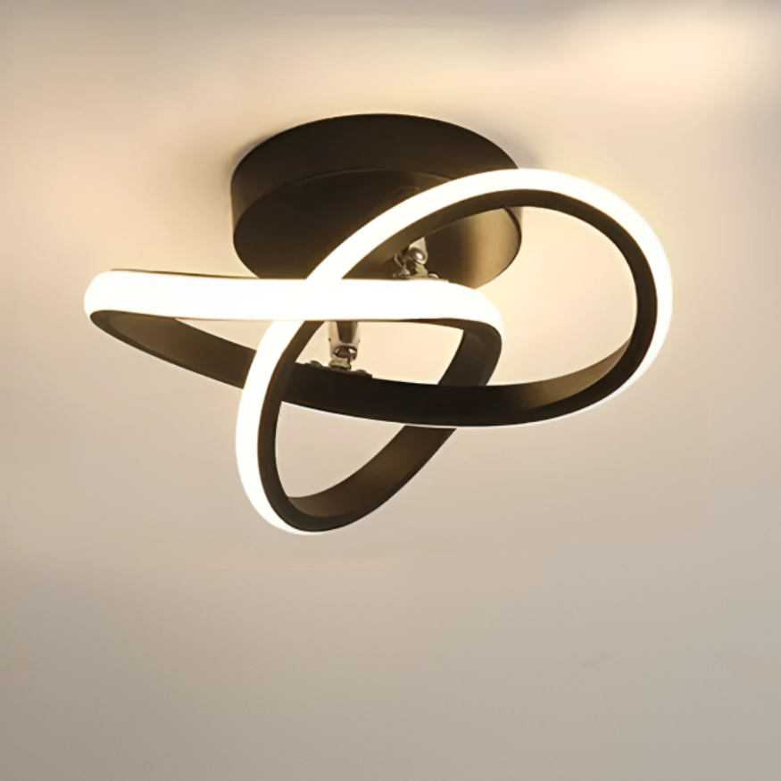 Modern LED Ceiling Light - 2 Rings