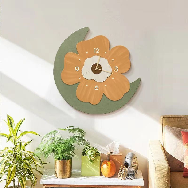 FloraTime - Creative Floral Wall Clock