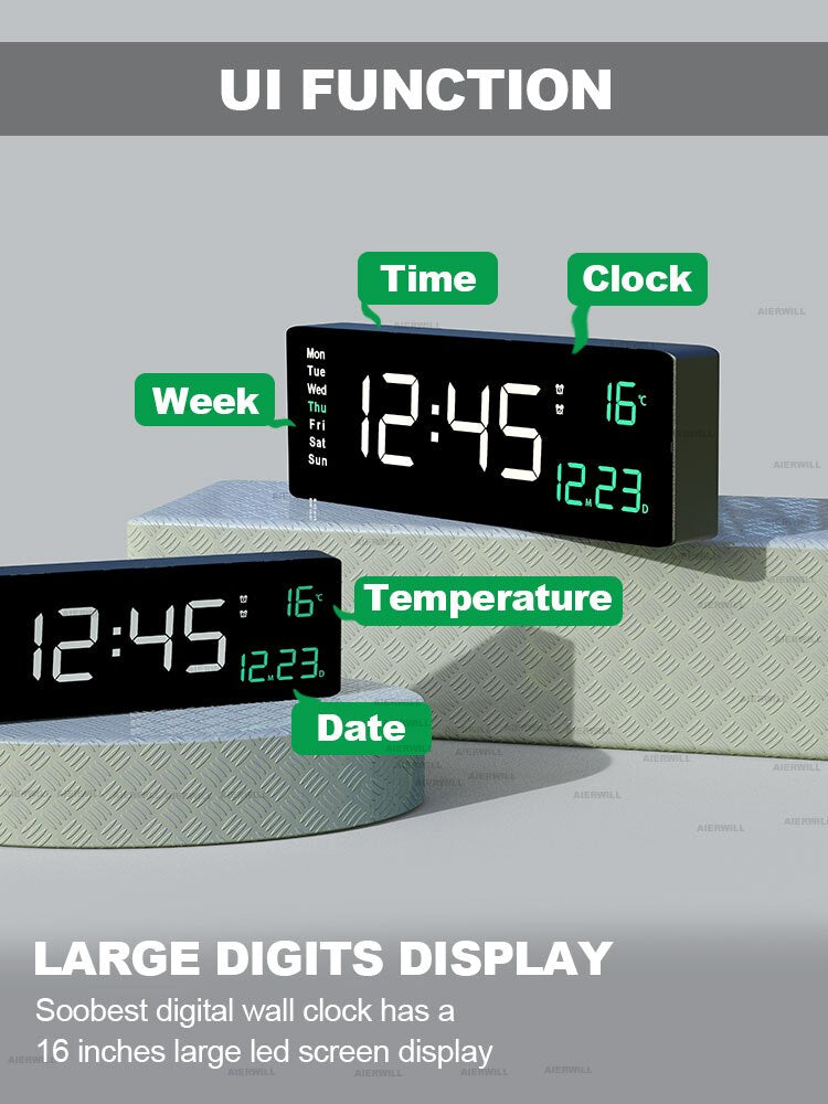 Colourful Digital Clock