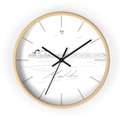 BeachWalk - Seaside Promenade Wall Clock