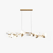 LeafLuxe - Designer chandelier made of ceramic for a refined interior