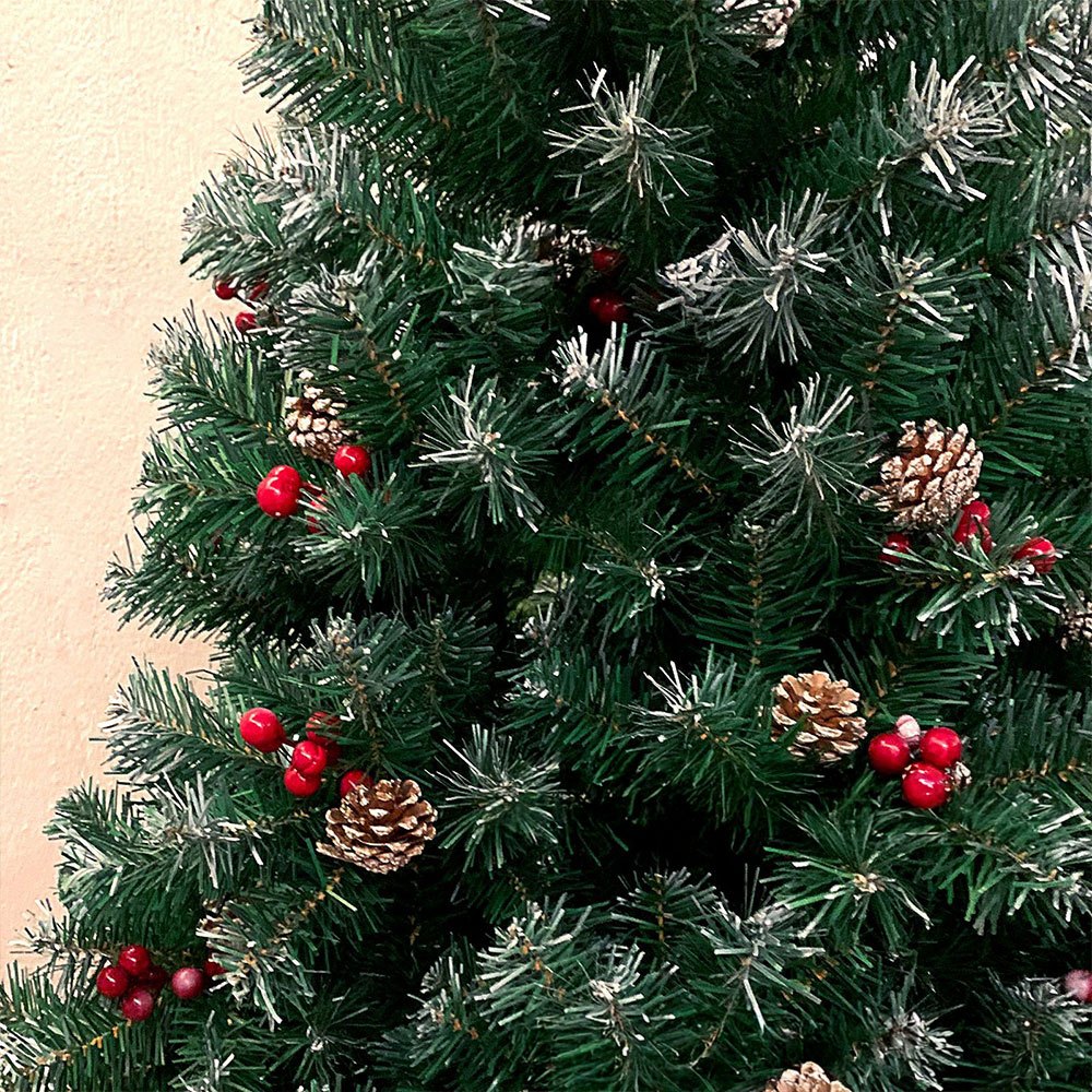 AvenlyHome| Tall 6to7ft Snow Flocked Tree | 6to7ft | 1PcGreen | Festive