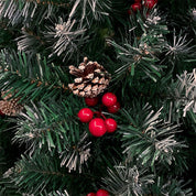 AvenlyHome Snow Flocked Xmas Tree 180cm Festive Decor