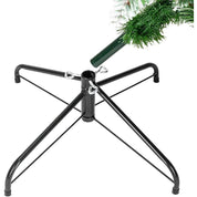 BritTree Classic Christmas Tree|Unlit Green Branches|Metal Leg|One Size|No Power