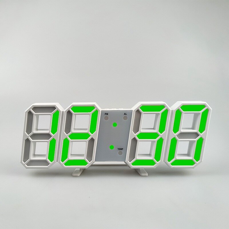 GlowMaster - LED Digital Wall Clock with Modern Features