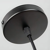 IronSphere – Pendant Light in Black Iron with Industrial Style