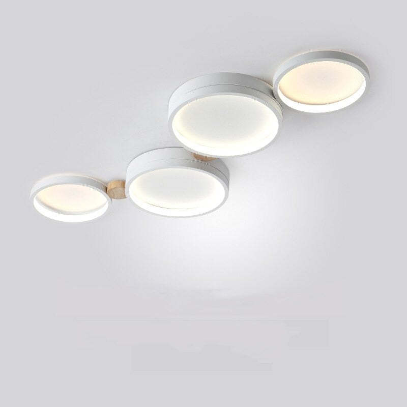 ChicLumineux - Ceiling Light in White and Grey Metal