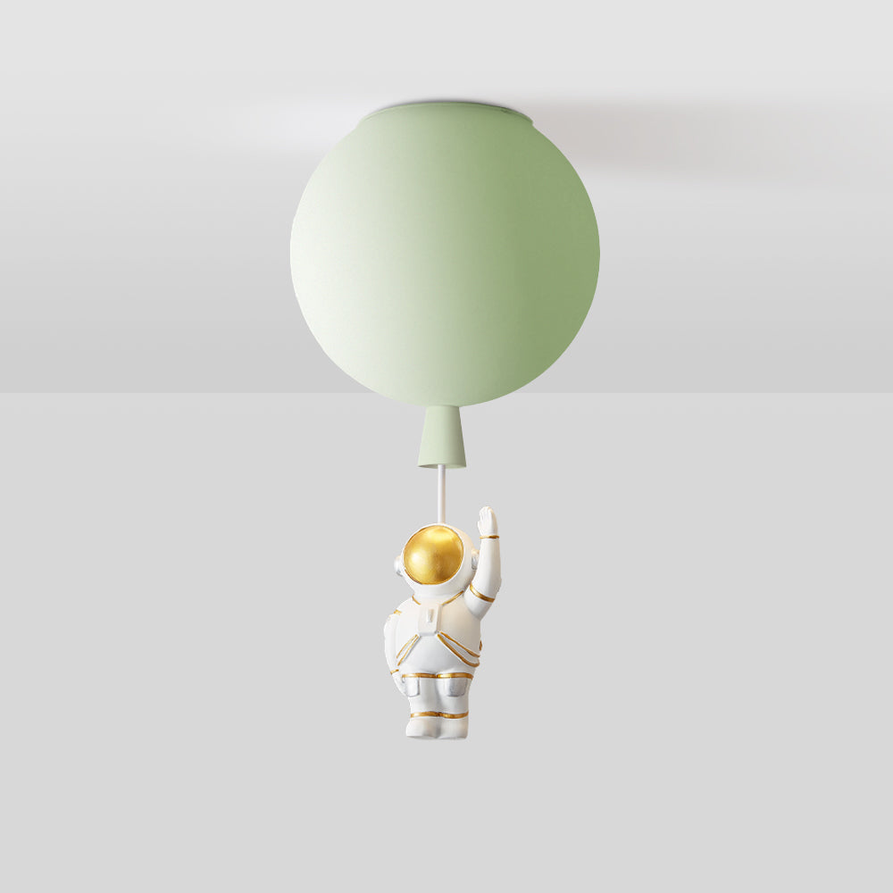Astronaut LED Ceiling Lamp in Acrylic