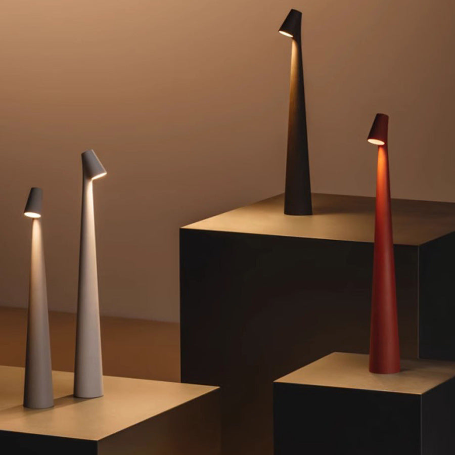 Nordic Minimalistic Design Table Lamp | Wireless | LED | Reading Lamp | Dinner Lamp