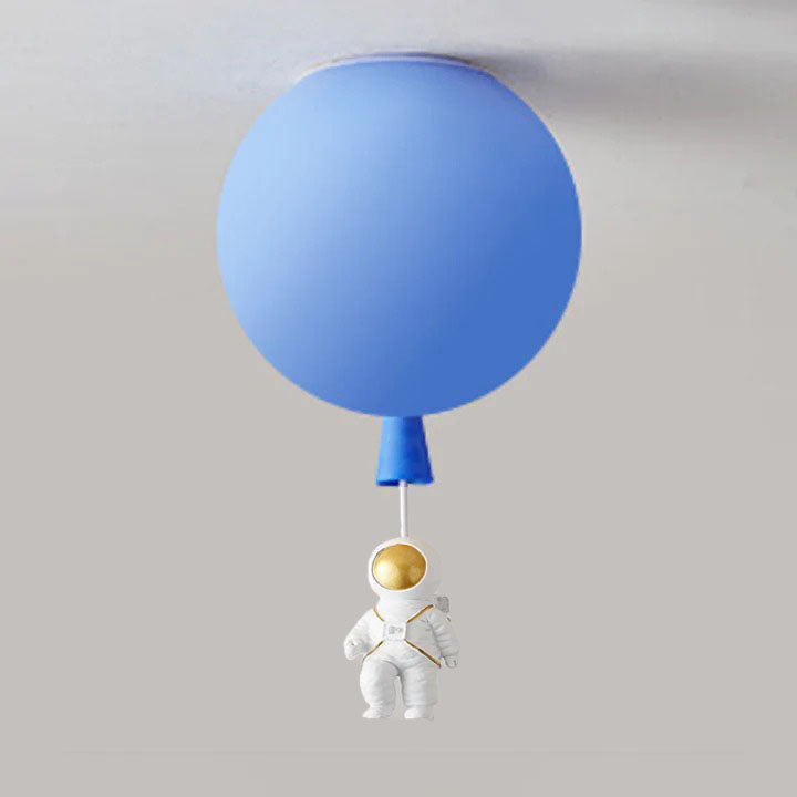 Fateh Modern Moon/Astronaut LED Ceiling Lamp in Acrylic