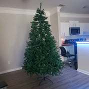 AvenlyHome| 82 Inch Artificial Tree Foliage | 3 Tier Base | 1 Green | Low Maintenance