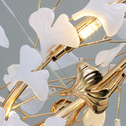 LeafLuxe - Designer chandelier made of ceramic for a refined interior