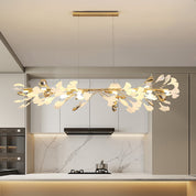 LeafLuxe - Designer chandelier made of ceramic for a refined interior