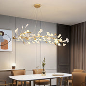 LeafLuxe - Designer chandelier made of ceramic for a refined interior