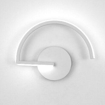 LumiLine - Modern Aluminium LED Wall Lamp with Minimalist Curves