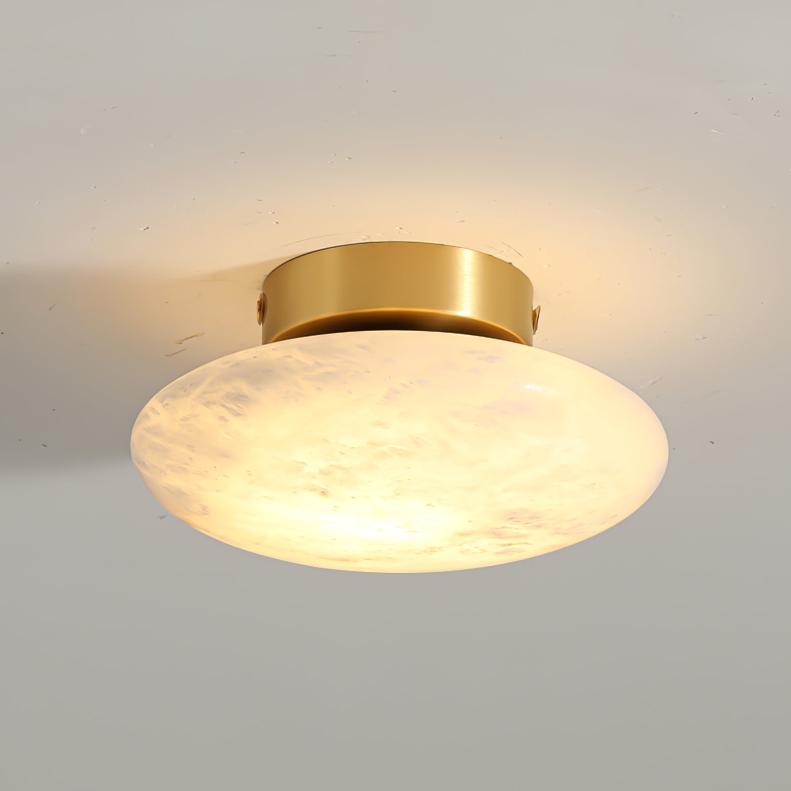 OvaleLuxe - Alabaster Wall Light for a Refined Interior