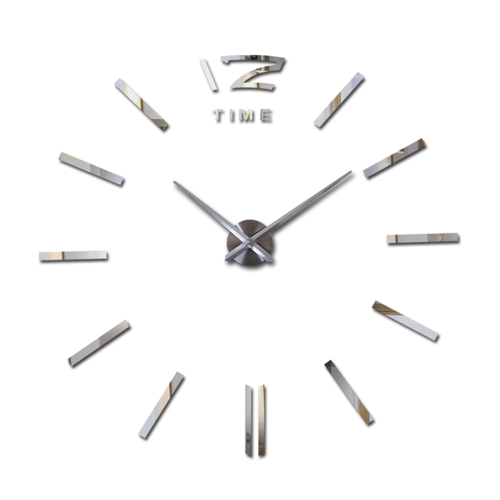 ReflectoTime - DIY Mirror Wall Clock Set