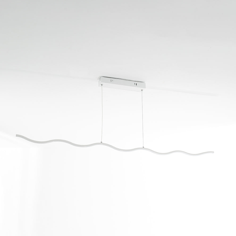 LouiseGlow - Modern LED pendant lamp in black and white