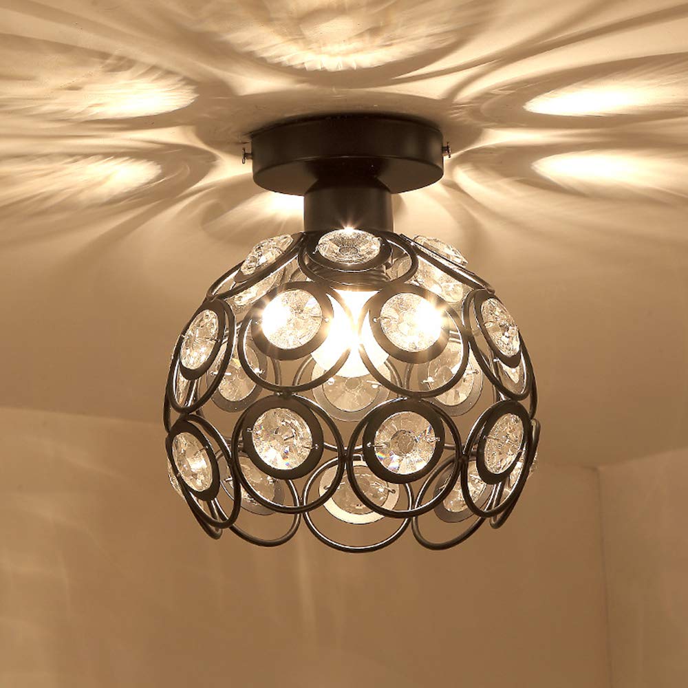 Crystaluxe - Elegant Crystal Ceiling Light