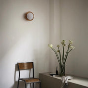 Wall Lamp in Natural White Wood - Simple and Elegant Lighting