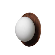 Wall Lamp in Natural White Wood - Simple and Elegant Lighting