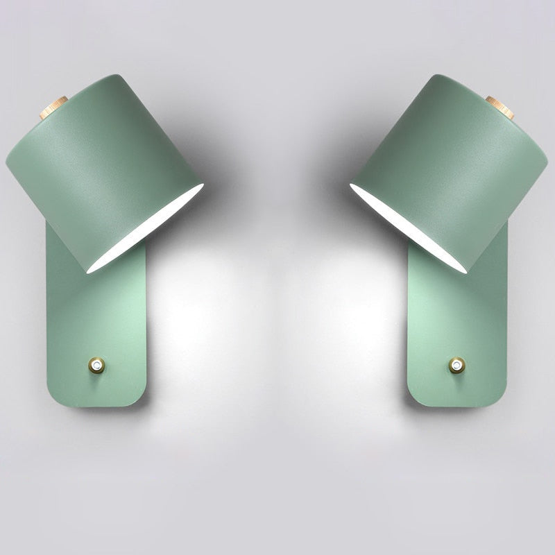 Modern LED Wall Lamps with Switch for Interior Decoration