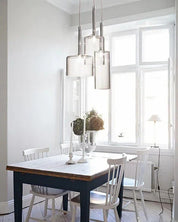 Glass Dining Table Pendant Lights