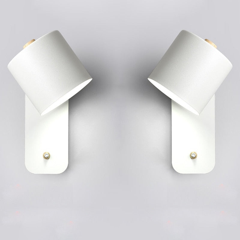Modern LED Wall Lamps with Switch for Interior Decoration