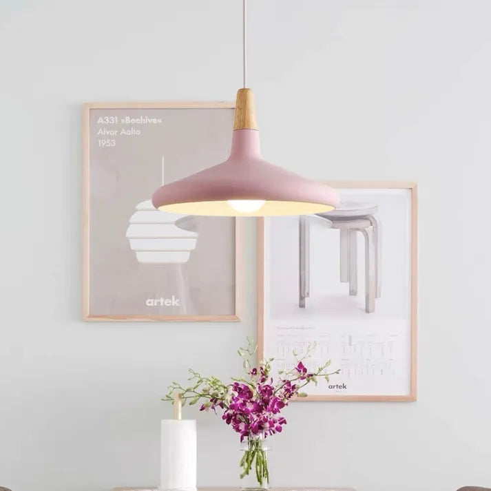 Macaron – Conical Metal Pendant Light