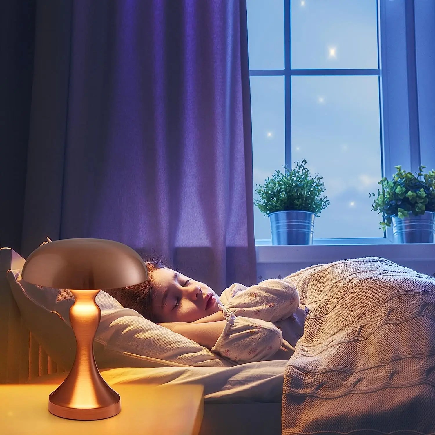 MidnightGlow - Night Lamp Reading Light