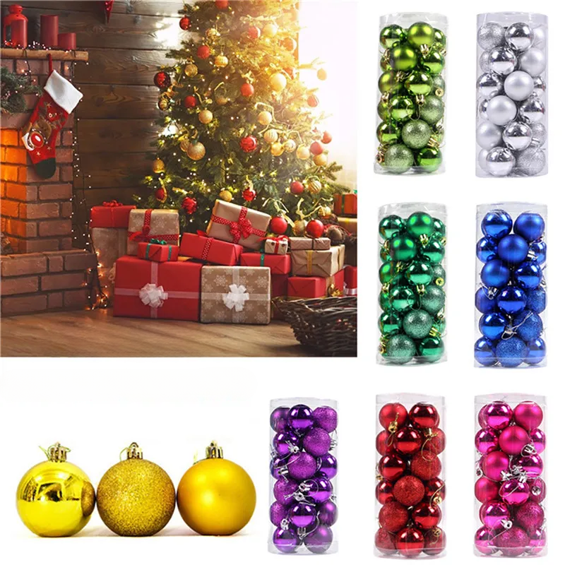 ChristmasBallSet - Decorative Christmas Baubles