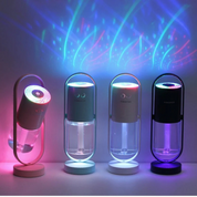 LED Night Light Hydration USB 360° Rotating Desktop Lamp