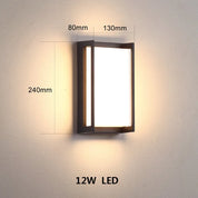 UrbanSpectra - Modern LED Outdoor Wall Lamps