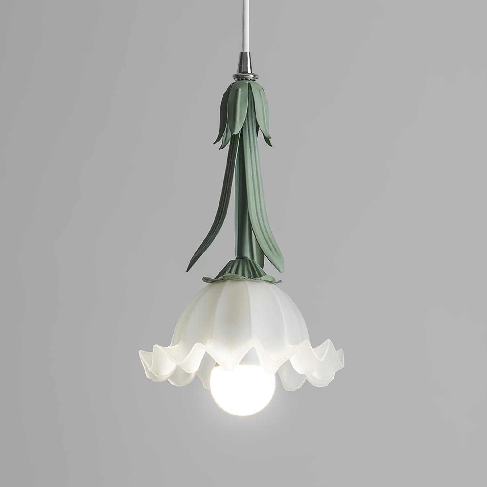 Clochettes - Pendant Light with Floral Design