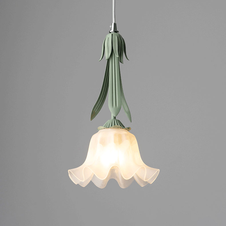 Clochettes - Pendant Light with Floral Design